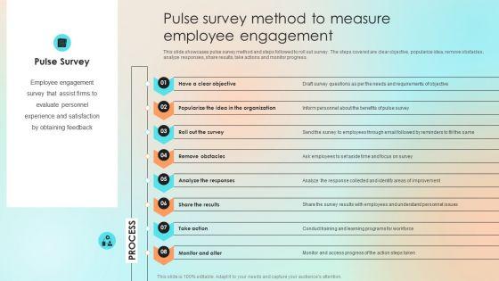 Pulse Survey Method To Measure Employee Engagement Pictures PDF Pulse Survey Method To Measure Employee Engagement Pictures PDF