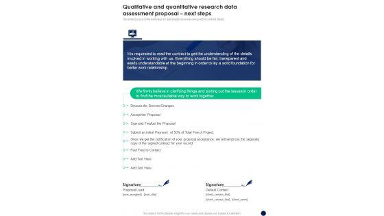 Qualitative_And_Quantitative_Research_Data_Assessment_Proposal_Next_Steps_One_Pager_Sample_Example_Document_Slide_1.jpg