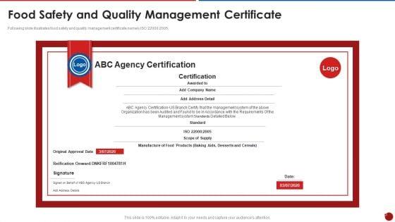 Quality_Assurance_Templates_Set_2_Food_Safety_And_Quality_Management_Certificate_Pictures_PDF_Slide_1.jpg