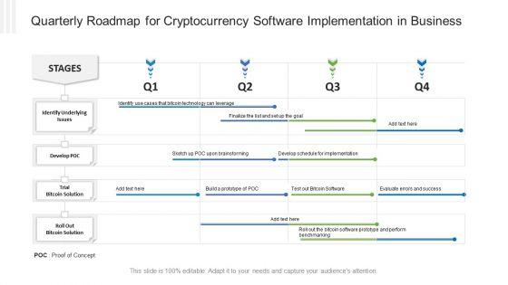Quarterly_Roadmap_For_Cryptocurrency_Software_Implementation_In_Business_Designs_PDF_Slide_1.jpg