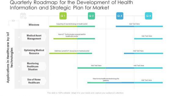 Quarterly_Roadmap_For_The_Development_Of_Health_Information_And_Strategic_Plan_For_Market_Sample_Slide_1.jpg