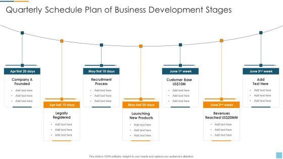 Quarterly_Schedule_Plan_Of_Business_Development_Stages_Portrait_PDF_Slide_1.jpg