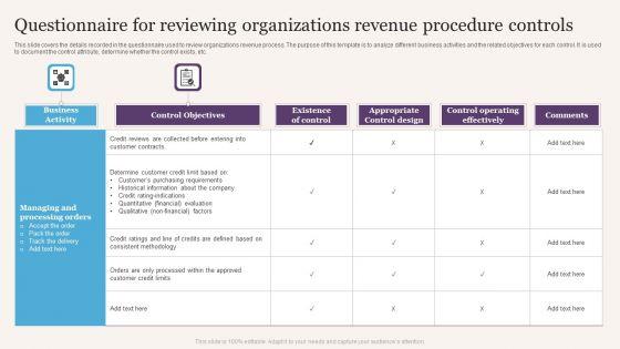 Questionnaire_For_Reviewing_Organizations_Revenue_Procedure_Controls_Ideas_PDF_Slide_1.jpg