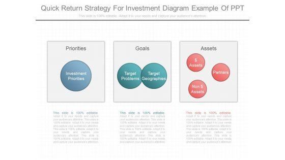 Quick_Return_Strategy_For_Investment_Diagram_Example_Of_Ppt_1.jpg