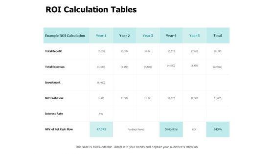ROI_Calculation_Tables_Ppt_PowerPoint_Presentation_Layouts_Graphics_Pictures_Slide_1.jpg