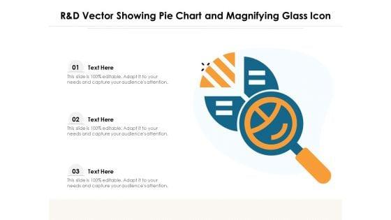 R_And_D_Vector_Showing_Pie_Chart_And_Magnifying_Glass_Icon_Ppt_PowerPoint_Presentation_Gallery_Display_PDF_Slide_1.jpg