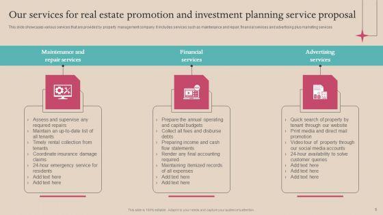 Real_Estate_Promotion_And_Investment_Planning_Service_Proposal_Ppt_PowerPoint_Presentation_Complete_Deck_With_Slides_Slide_5.jpg