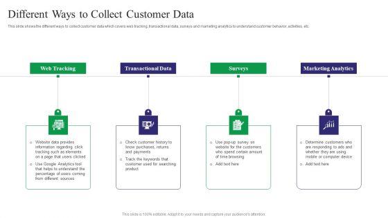 Reducing_Customer_Turnover_Rates_Different_Ways_To_Collect_Customer_Data_Elements_PDF_Slide_1.jpg