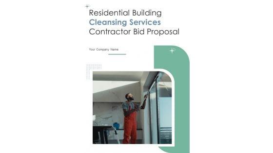 Residential_Building_Cleansing_Services_Contractor_Bid_Proposal_Example_Document_Report_Doc_Pdf_Ppt_Slide_1.jpg