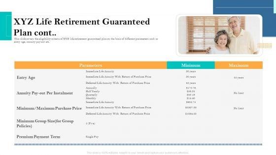 Retirement_Income_Analysis_XYZ_Life_Retirement_Guaranteed_Plan_Cont_Ppt_Gallery_Graphics_PDF_Slide_1.jpg