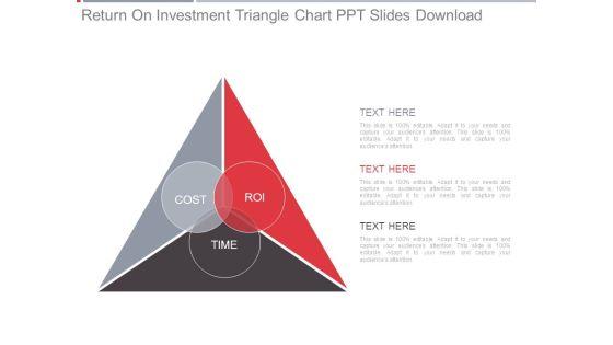 Return On Investment Triangle Chart Ppt Slides Download Return On Investment Triangle Chart Ppt Slides Download