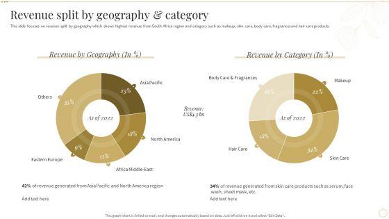Revenue_Split_By_Geography_And_Category_Skin_Care_And_Beautifying_Products_Company_Profile_Structure_PDF_Slide_1.jpg