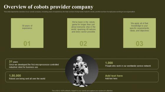 Revolutionizing_Human_Machine_Collaboration_Cobots_Overview_Of_Cobots_Provider_Company_Mockup_PDF_Slide_1.jpg