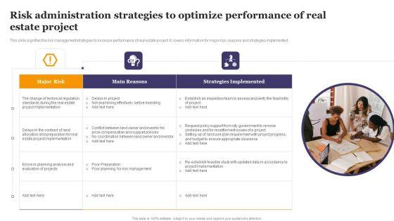 Risk_Administration_Strategies_To_Optimize_Performance_Of_Real_Estate_Project_Sample_PDF_Slide_1.jpg
