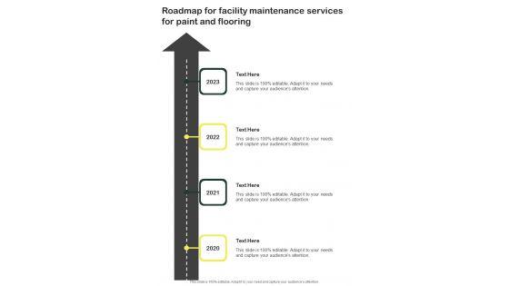 Roadmap_For_Facility_Maintenance_Services_For_Paint_And_Flooring_One_Pager_Sample_Example_Document_Slide_1.jpg