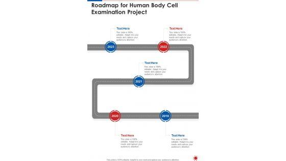 Roadmap_For_Human_Body_Cell_Examination_Project_One_Pager_Sample_Example_Document_Slide_1.jpg