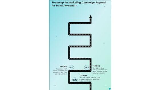 Roadmap_For_Marketing_Campaign_Proposal_For_Brand_Awareness_One_Pager_Sample_Example_Document_Slide_5.jpg