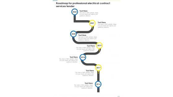 Roadmap_For_Professional_Electrical_Contract_Services_Tender_One_Pager_Sample_Example_Document_Slide_1.jpg
