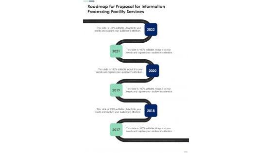 Roadmap_For_Proposal_For_Information_Processing_Facility_Services_One_Pager_Sample_Example_Document_Slide_1.jpg