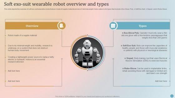 Robotic_Exoskeletons_Soft_Exo_Suit_Wearable_Robot_Overview_And_Types_Infographics_PDF_Slide_1.jpg