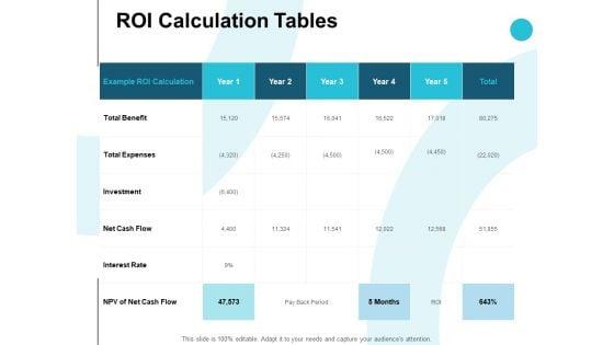 Roi_Calculation_Tables_Ppt_PowerPoint_Presentation_Layouts_Outline_Slide_1.jpg