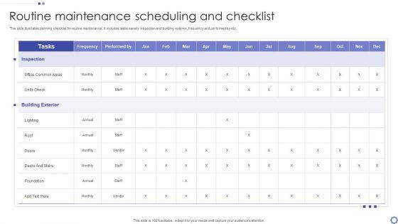 Routine_Maintenance_Scheduling_And_Checklist_Ppt_PowerPoint_Presentation_Infographics_Graphics_Tutorials_PDF_Slide_1.jpg