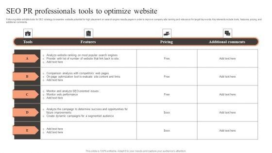SEO_PR_Professionals_Tools_To_Optimize_Website_Summary_PDF_Slide_1.jpg