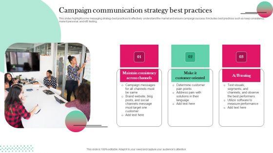 Campaign Communication Strategy Best Practices Structure PDF Campaign Communication Strategy Best Practices Structure PDF