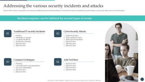 Safety_Breach_Response_Playbook_Addressing_The_Various_Security_Incidents_And_Attacks_Infographics_PDF_Slide_1.jpg