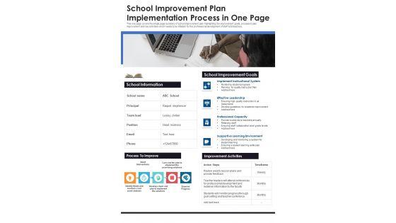 School_Improvement_Plan_Implementation_Process_In_One_Page_PDF_Document_PPT_Template_Slide_1.jpg