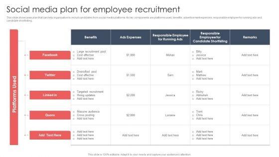 Screening_And_Staffing_Social_Media_Plan_For_Employee_Recruitment_Template_PDF_Slide_1.jpg