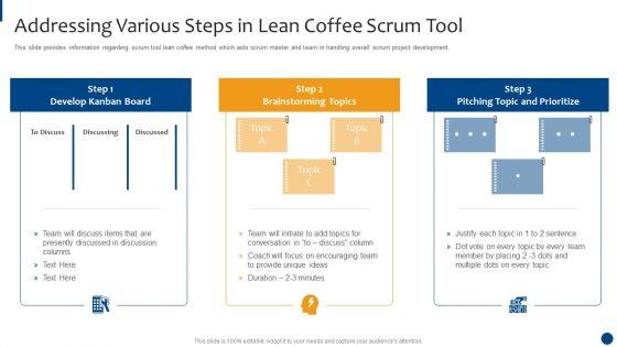 Scrum_Master_Approaches_And_Tools_IT_Addressing_Various_Steps_In_Lean_Coffee_Scrum_Tool_Template_PDF_Slide_1.jpg