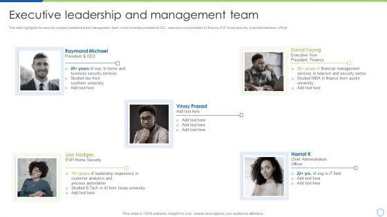 Security_And_Surveillance_Company_Profile_Executive_Leadership_And_Management_Team_Demonstration_PDF_Slide_1.jpg