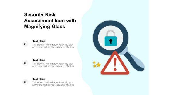 Security_Risk_Assessment_Icon_With_Magnifying_Glass_Ppt_PowerPoint_Presentation_File_Templates_PDF_Slide_1.jpg