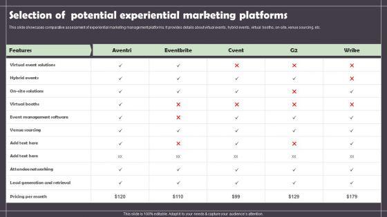 Selection_Of_Potential_Experiential_Marketing_Platforms_Elements_PDF_Slide_1.jpg