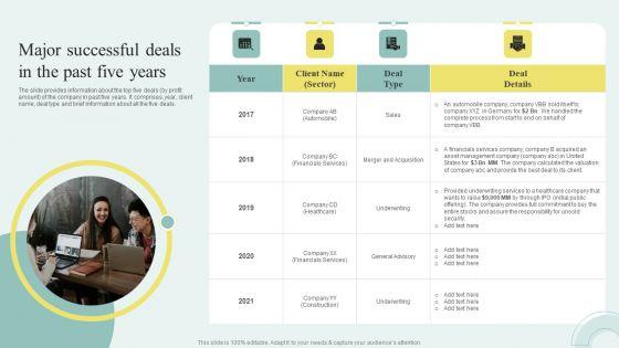 Sell_Side_M_And_A_Pitchbook_With_Deal_Overview_Major_Successful_Deals_In_The_Past_Five_Years_Portrait_PDF_Slide_1.jpg