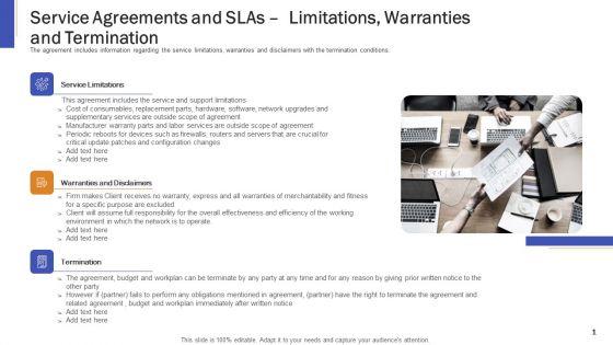 Service_Agreements_And_Slas_Limitations_Warranties_And_Termination_Ppt_Graphics_PDF_Slide_1.jpg
