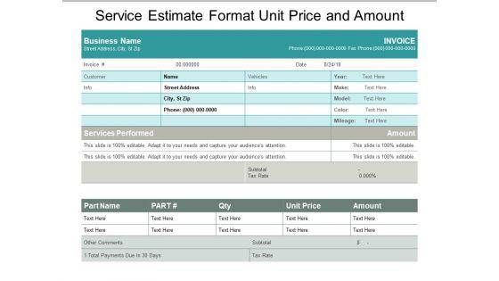 Service_Estimate_Format_Unit_Price_And_Amount_Ppt_PowerPoint_Presentation_Ideas_Guidelines_Slide_1.jpg