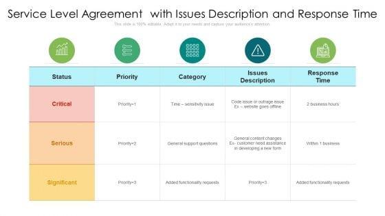 Service_Level_Agreement_With_Issues_Description_And_Response_Time_Elements_PDF_Slide_1.jpg