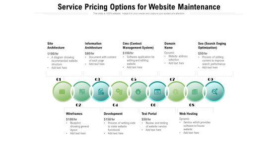 Service_Pricing_Options_For_Website_Maintenance_Ppt_PowerPoint_Presentation_Show_Elements_PDF_Slide_1.jpg
