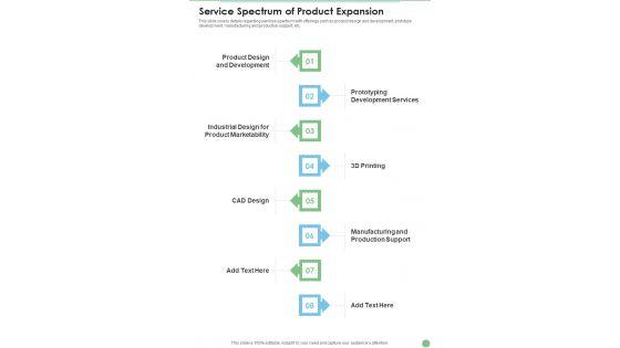 Service_Spectrum_Of_Product_Expansion_One_Pager_Sample_Example_Document_Slide_1.jpg