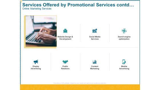 Services_Offered_By_Promotional_Services_Contd_Online_Marketing_Services_Ppt_Inspiration_Graphics_Design_PDF_Slide_1.jpg