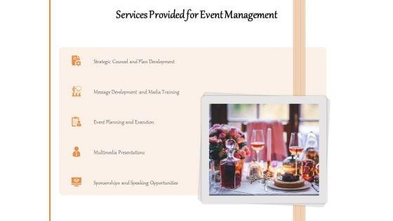 Services_Provided_For_Event_Management_Ppt_PowerPoint_Presentation_Gallery_Files_PDF_Slide_1.jpg