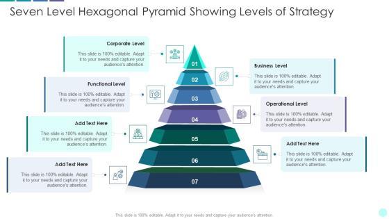 Seven Level Hexagonal Pyramid Showing Levels Of Strategy Structure PDF Seven Level Hexagonal Pyramid Showing Levels Of Strategy Structure PDF