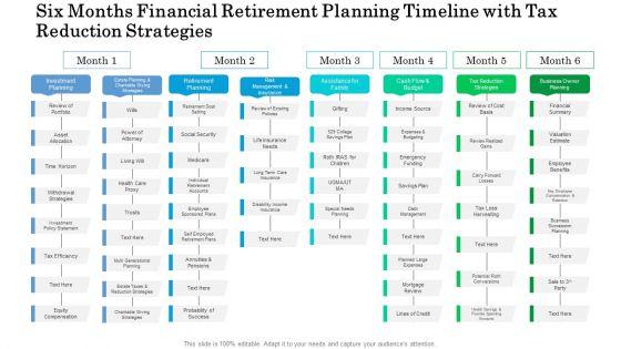 Six_Months_Financial_Retirement_Planning_Timeline_With_Tax_Reduction_Strategies_Rules_Slide_1.jpg