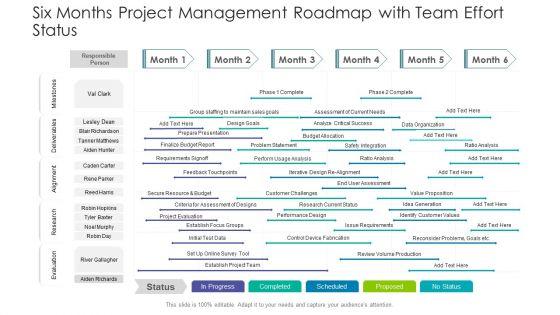 Six_Months_Project_Management_Roadmap_With_Team_Effort_Status_Pictures_Slide_1.jpg