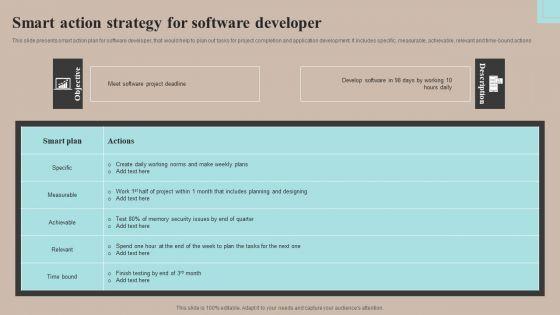 Smart_Action_Strategy_For_Software_Developer_Slides_PDF_Slide_1.jpg
