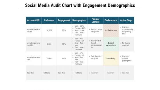 Social_Media_Audit_Chart_With_Engagement_Demographics_Ppt_PowerPoint_Presentation_File_Skills_PDF_Slide_1.jpg
