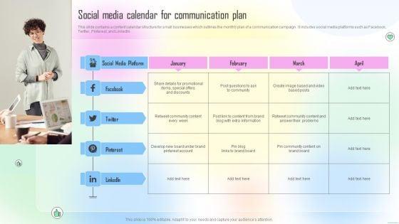 Social_Media_Calendar_For_Communication_Plan_Ppt_File_Deck_PDF_Slide_1.jpg