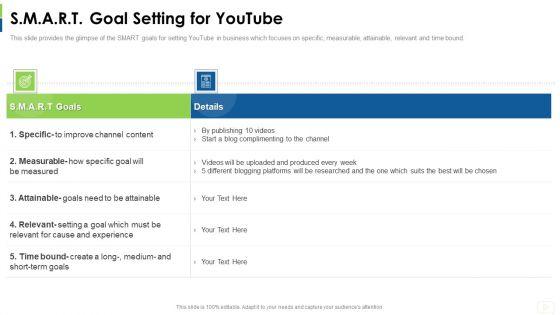 Social_Platform_As_Profession_SMART_Goal_Setting_For_Youtube_Ppt_Professional_Background_Image_PDF_Slide_1.jpg